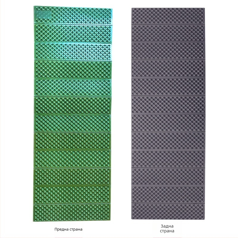 Влагозащитна палаткова постелка за къмпинг, сгъваема, XPE пяна, модел DY-2, за 1–2 човека, антихлъзгаща