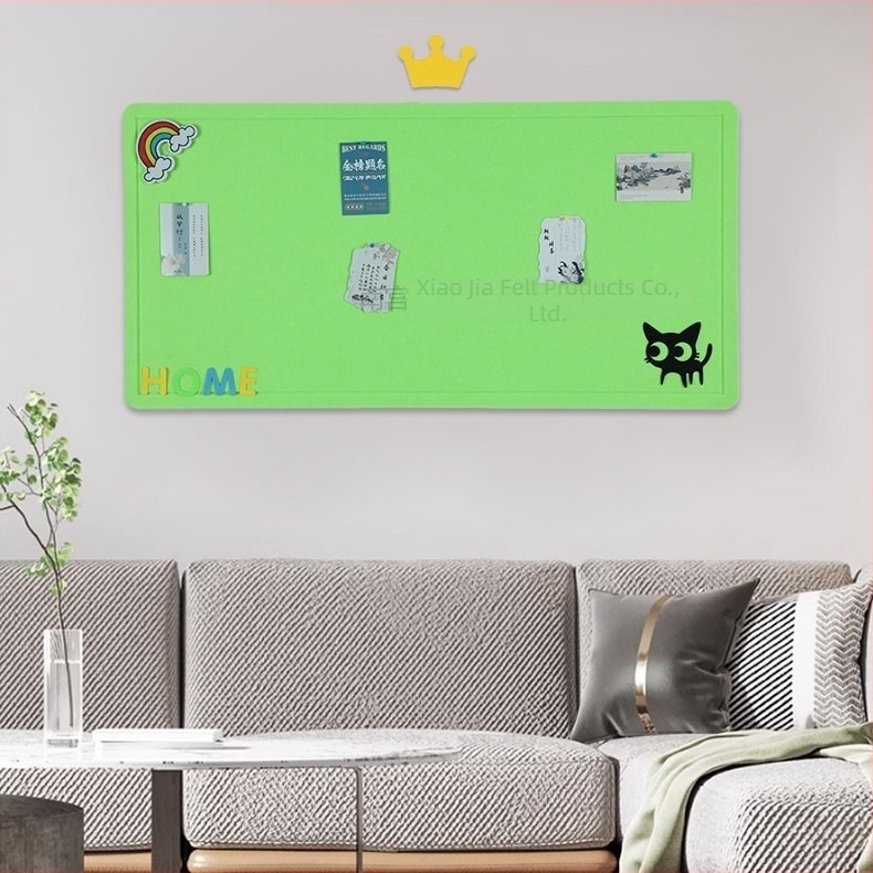 Персонализиран фетров стенен борд – стикер, Xiao jia, полиестерно влакно, модерен стил, гравиране