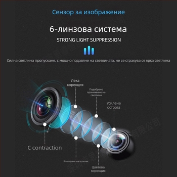 Toyota Platinum 3X автомобилен регистратор – 4K Ultra HD, 150° широк ъгъл, нощно виждане, Wi-Fi, цикличен запис