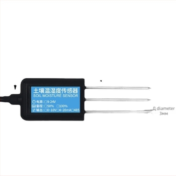 Сензор за влажност на почвата — Zhengbo Intelligent Manufacturing, персонализиран модел, точност ±3%FS, приложение: измерване на влажността на почвата.