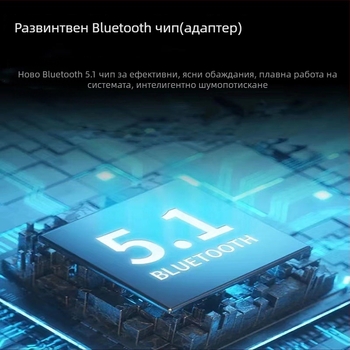 Мотоциклетна Bluetooth слушалка за каска с двойна комуникация V5S (Bluetooth 5.1, обхват 1500 м, двойна комуникация, шумопотискане, водоустойчивост и прахоустойчивост)