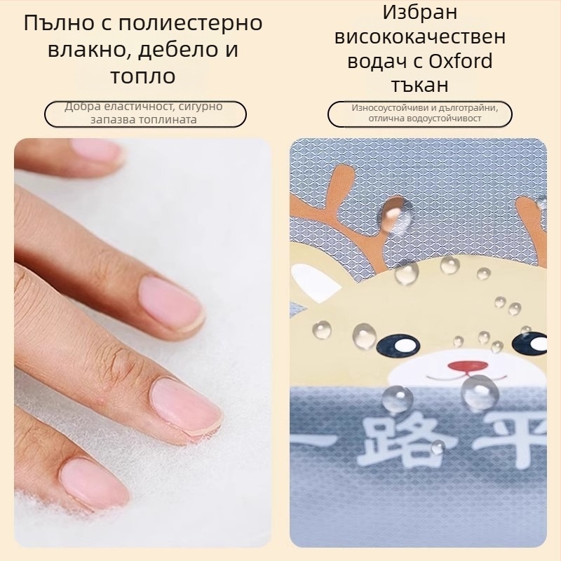 Защита за крака за електрически превозни средства с предна щитка — наколенки за мотор и скутер, стил карикатура, тъкан със цветя от коприна