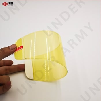 Универсален антизамъгляващ стикер за визьор на каска, персонализиран модел, защита от вятър и прах