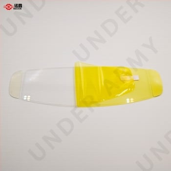 Универсален антизамъгляващ стикер за визьор на каска, персонализиран модел, защита от вятър и прах