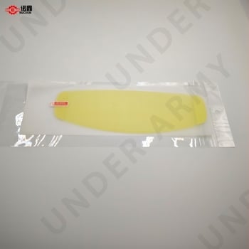 Универсален антизамъгляващ стикер за визьор на каска, персонализиран модел, защита от вятър и прах