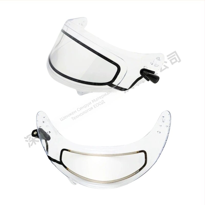 Универсална USB електрическа нагревателна лента за визьор на каска — антифог дефростираща, PET материал, модел DJR202401