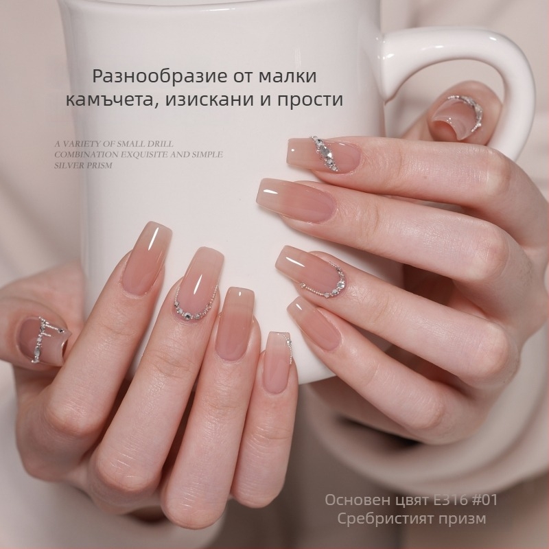 Материали за маникюр с неравни кристални камъни: мини кристали, метални мъни и rhinestones с плоско дъно; искрящи кристали, иридесцентен завършек