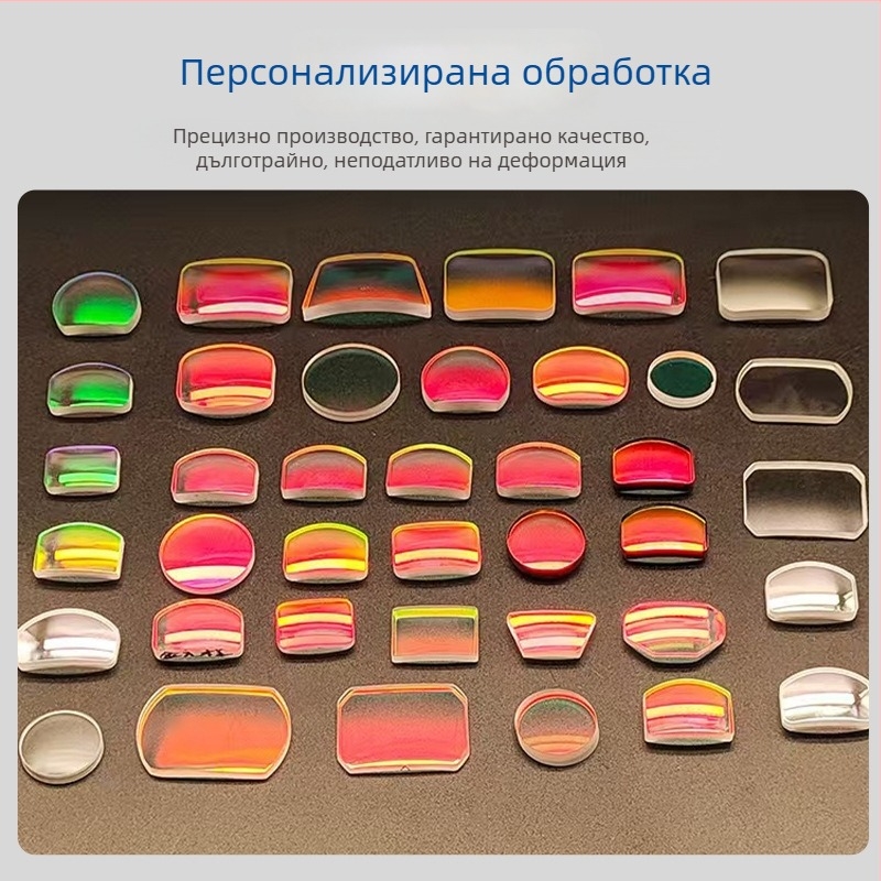 Леща за насочване с червена точка, оптичен прозорец за микроскопски лазерен инструмент, подходяща за аерокосмическата индустрия, медицина, военни и измервателни системи