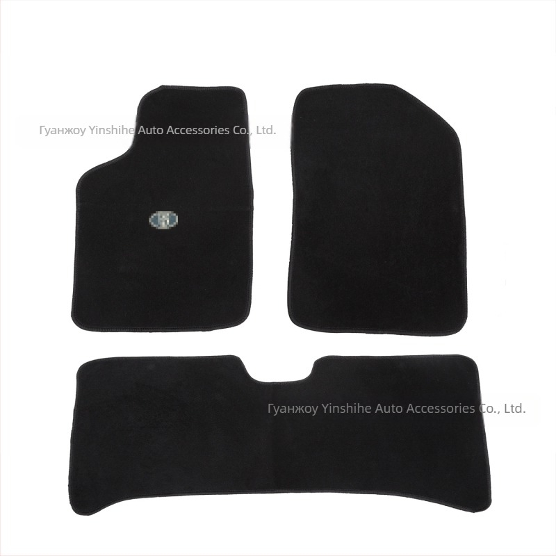 Автомобилна подложка за пода – замша, стил килим, Lawn Foot Mat, за петместни автомобили, персонализирана обработка