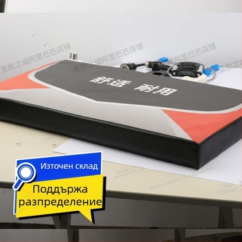 Седалка за електрическо триколесно возило – предна седалка за водача, дървена седална дъска, PU материал, за всички сезони (без персонализация, без лого)