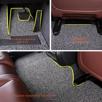 Nissan X-Trail автомобилни подложки за пода (петместен), PVC материал, Silk Ring подложки за крака, персонализируеми