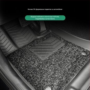 Mercedes-Benz подложки за пода за C-клас, E-клас, A/B-клас и S-клас — ТПЕ материал, полузатворен дизайн, печат на лого, възможност за персонализация