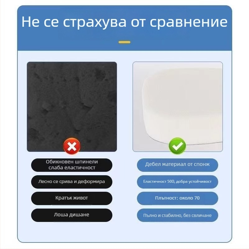 Подложка за седалка на електрическо превозно средство, мека и удебелена, ленен материал, за лятна употреба