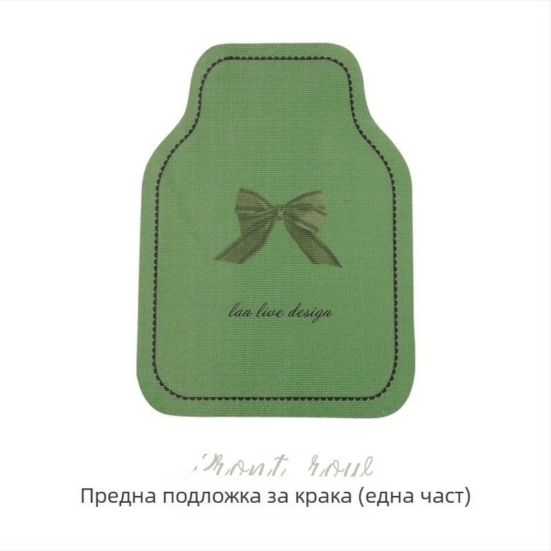 Универсална автомобилна подложка – PVC противохлъзгаща, Cow Mom Craft, персонализируема