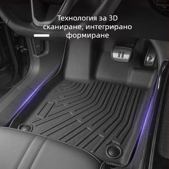 3K TPE 3D всесезонни автомобилни стелки за Audi A6 (2018–2024)