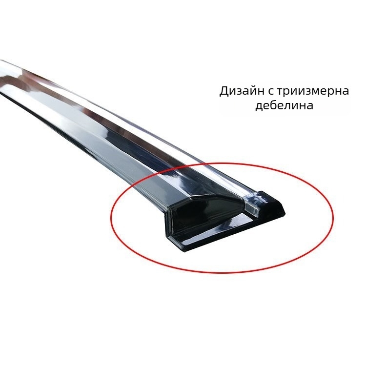BYD Dolphin защита за прозореца срещу дъжд – Акрил, монтаж с кука и лепило, комплект от четири броя
