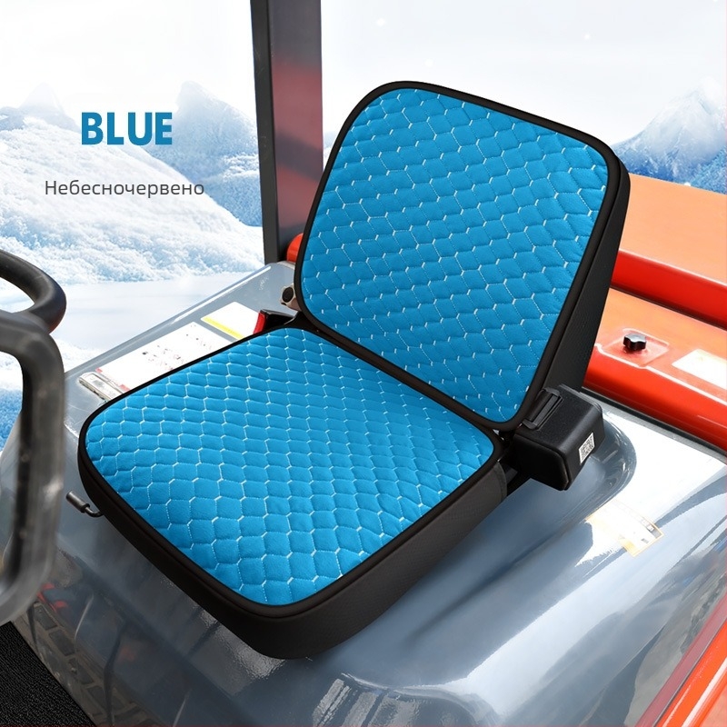 Пухкав зимен калъф за седалка за изкопавач и товароподемна количка — универсално съвместим, Tianchen, 0,6 кг