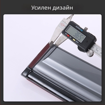 Дъждовен предпазител за офроуд автомобил – акрил, марка Ming Shang, монтаж с кука или копче или без кука, персонализирана обработка