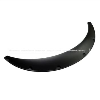 Широки калници за седани, SUV и оф-роуд автомобили, ABS материал, модел: Wide body wheel eyebrow, общо приложение, произход: Гуанджоу