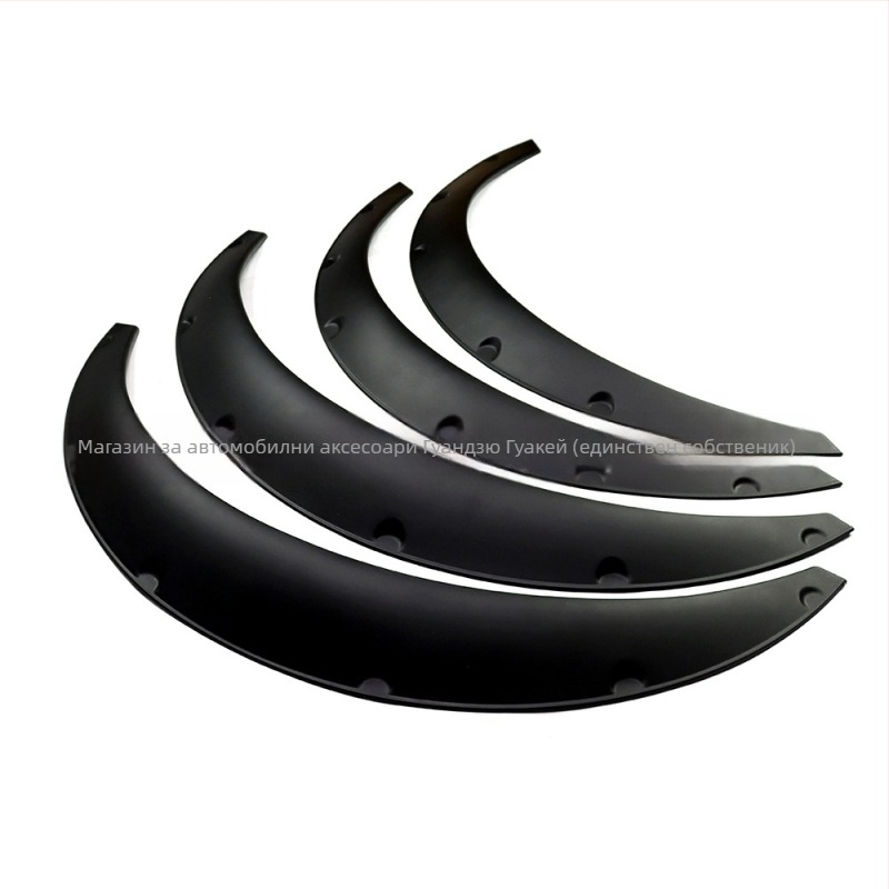 Широки калници за седани, SUV и оф-роуд автомобили, ABS материал, модел: Wide body wheel eyebrow, общо приложение, произход: Гуанджоу