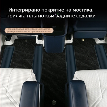 Zeekr 9X кожени подложки за пълен обхват – карпет стил, шестместен модел, марка Control ze