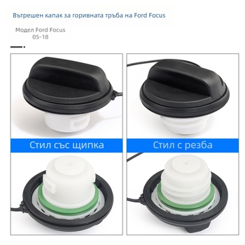 Ford Focus 2005-2018 капак на резервоара за гориво, ABS, версия с резба