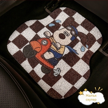 Универсална PVC неплъзгаща се автомобилна подложка за пода — Niu Ma Craft, без лого, упълномощен частен бранд