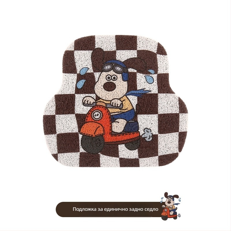 Универсална PVC неплъзгаща се автомобилна подложка за пода — Niu Ma Craft, без лого, упълномощен частен бранд