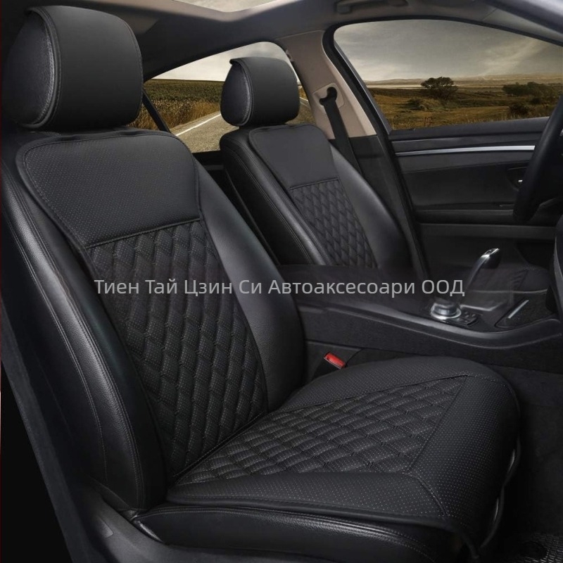 PU кожа автомобилна седалкова възглавница за всички сезони, универсална едночастова конструкция, тегло 0,65 кг, персонализация налична, марка Cushion Childe