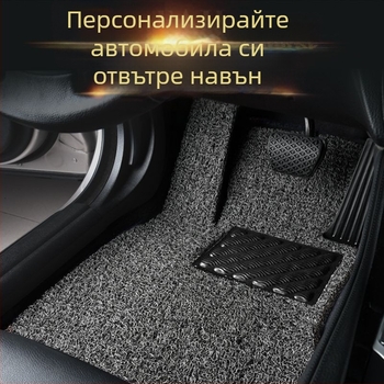 Гумена подова подложка, тип килим, за петместен автомобил; износоустойчива; водоустойчива.