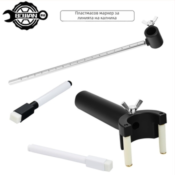 Ръчно устройство за очертаване на линии в калника и ремонт на вдлъбнатини по автомобилен метал — паралелно очертаване на ребра