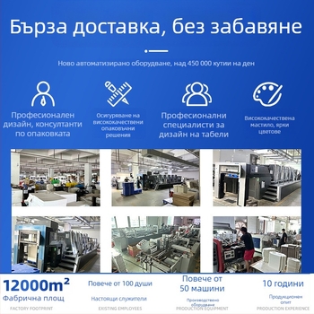 Персонализирана кутия за опаковка с прозорец за магнит за хладилник, с кука – PVC прозорец, 350 g хартия, печат на лого (офсет, сито, релеф, UV)