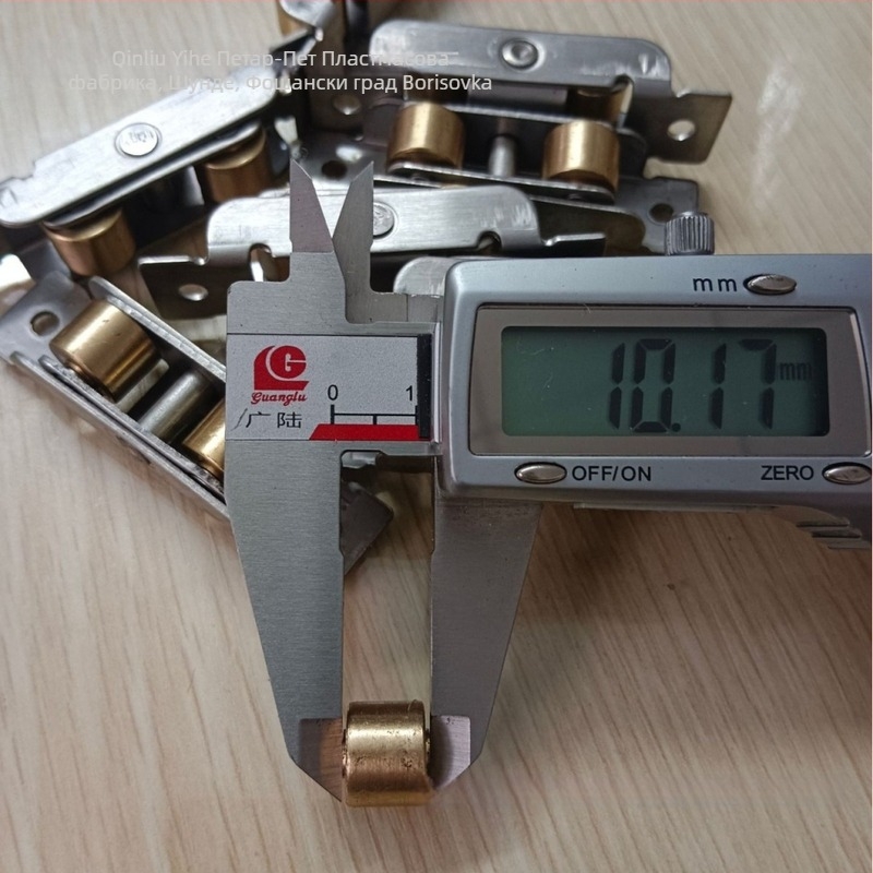 Ролка за мрежов прозорец с неръждаема стомана и меден диск, модел 88, код 77/88, радиус на жлеба за въже 10, носещ капацитет 50