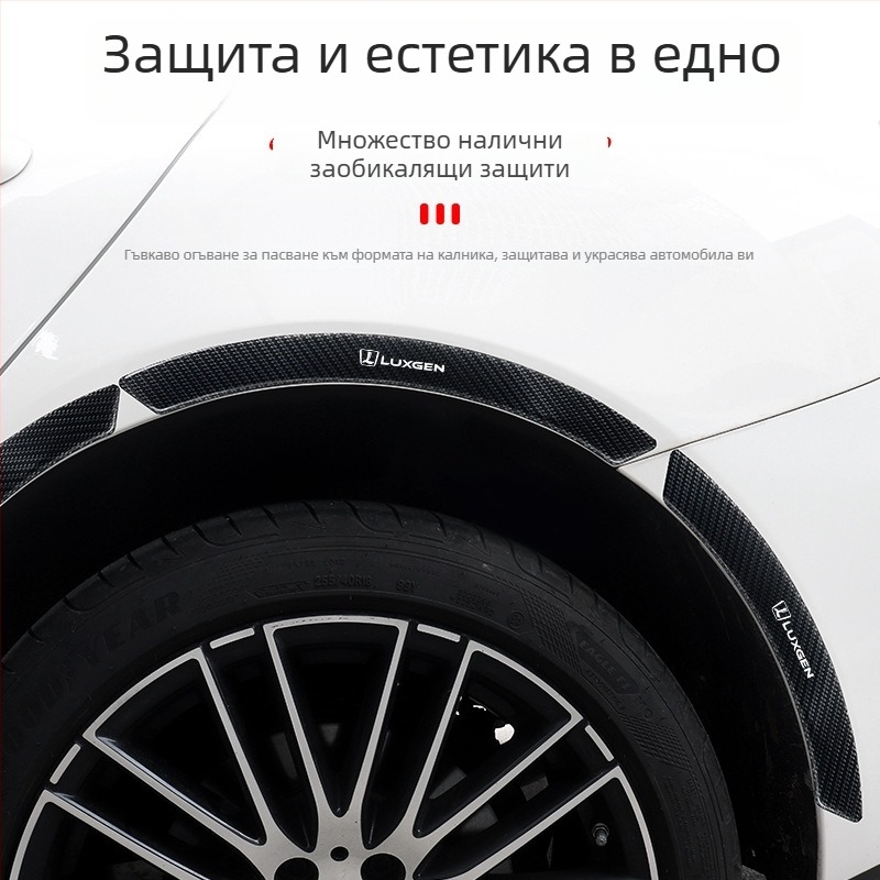 Карбонови обшивки за калници и защитна лента против удар за автомобил, BYLM модел, композитни материали, Guangzhou произход, персонализиране налично