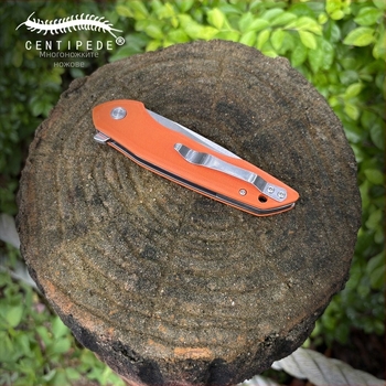 Сгъваем нож за къмпинг и оцеляване, G10 дръжка, бързо отваряне с лагер, преносим многофункционален нож (клин 9 см)