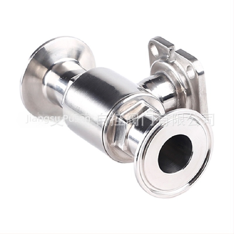 Epson 304 неръждаема стомана санитарен шаров клапан, пълен проход, ръчно задвижване