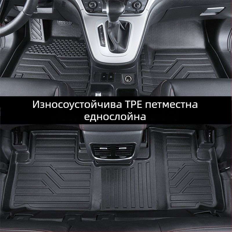 Автомобилни подложки за пода с печат на лого, съвместими с Ford, материал: Друг, без персонализация, стил на подложката: Друг