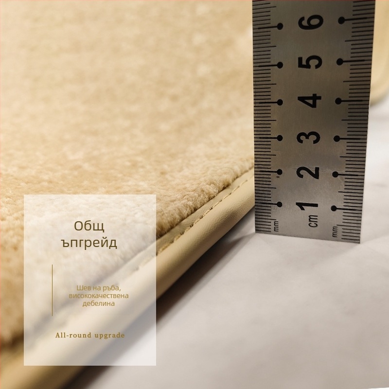 Комплект подове за три реда за Toyota Alphard 20 серия и Vellfire 30 серия, имитация кашмир, дебелина 12 мм, персонализирана обработка, с лого