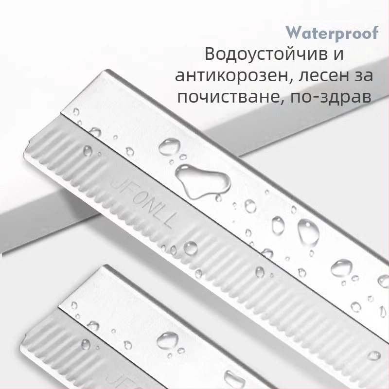 Комплект за подстригване на вежди от неръждаема стомана – за професионални гримьори и за мъже и жени, подходящ за начинаещи