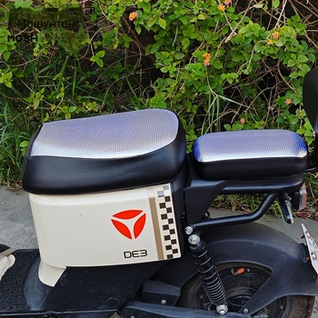 PVC калъф за седалка за електрически велосипеди, водоустойчив, печат на лого, персонализиране, марка Moshuntong