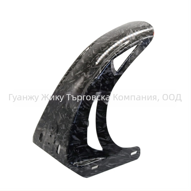 Светещ преден калник за мотоциклет/електрическо превозно средство – пластмасов, удебелен стил, модел JK luminous front section