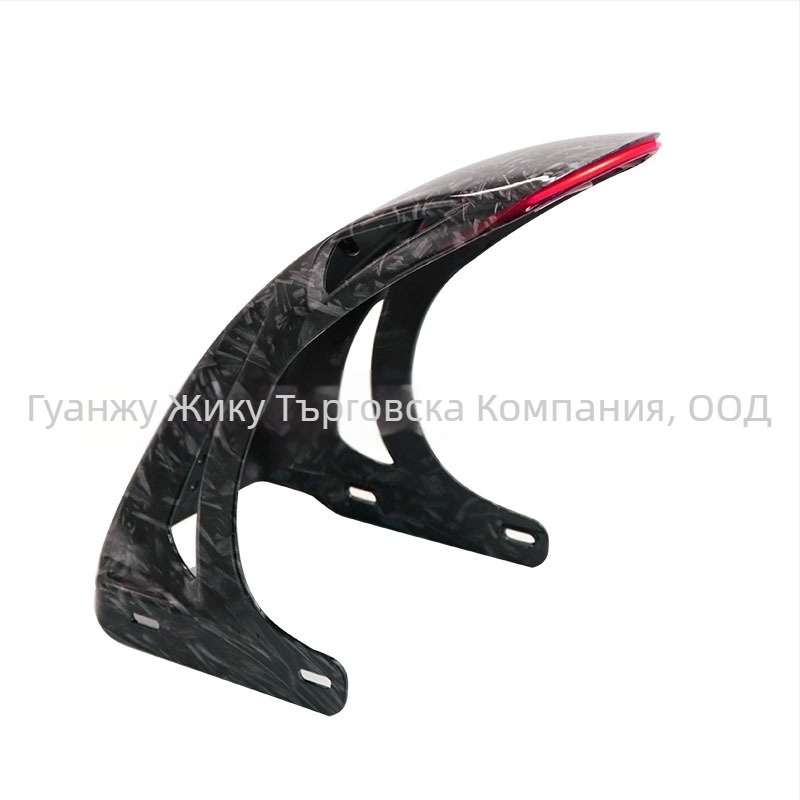 Светещ преден калник за мотоциклет/електрическо превозно средство – пластмасов, удебелен стил, модел JK luminous front section