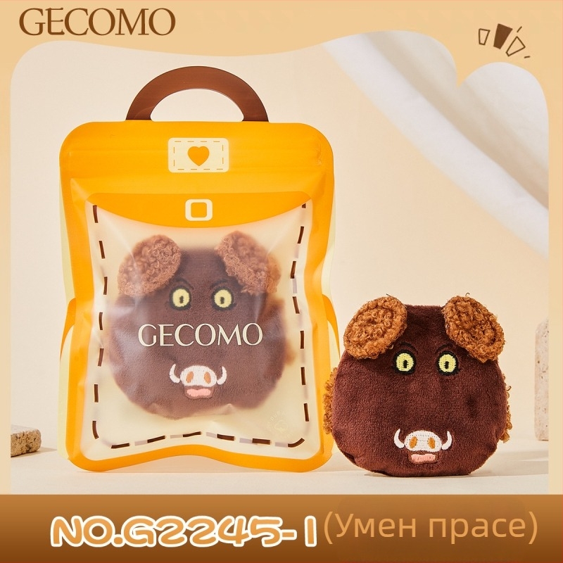 Пудрово пухче – дълъг косъм, нерегулярна форма, G2245, GECOMO, произход Гуандун, инструмент за фиксиране на грима