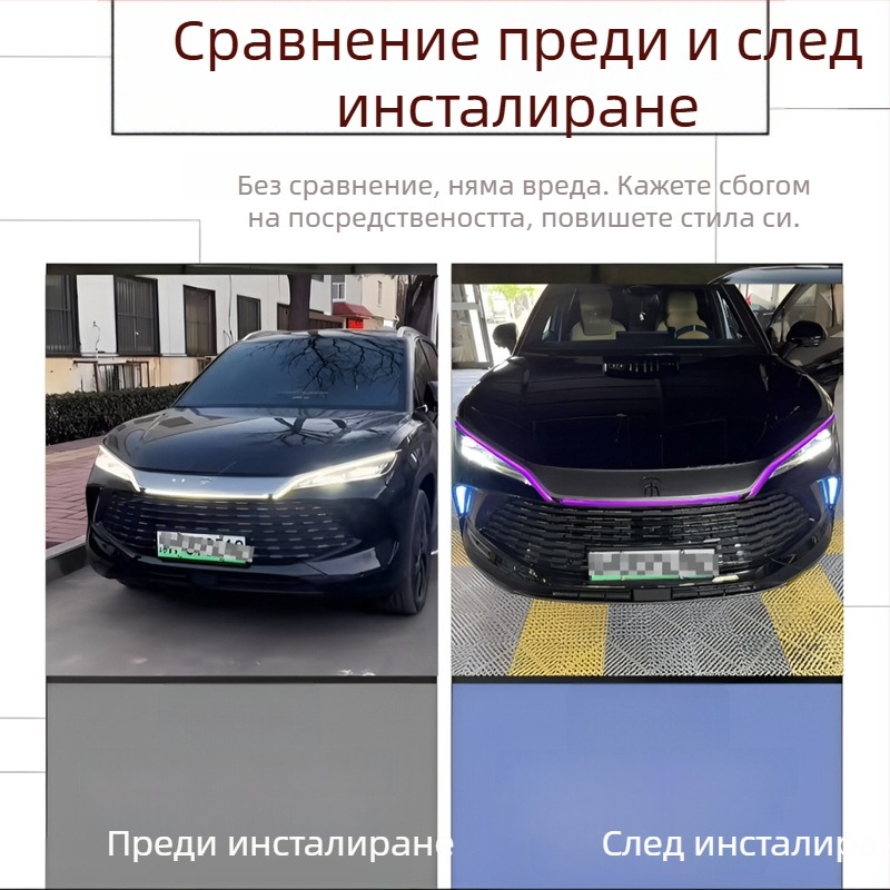 BYD Song Ldmi / Song Plus dmiEV филм за промяна на цвета на дневните светлини за фарове - автомобилни аксесоари