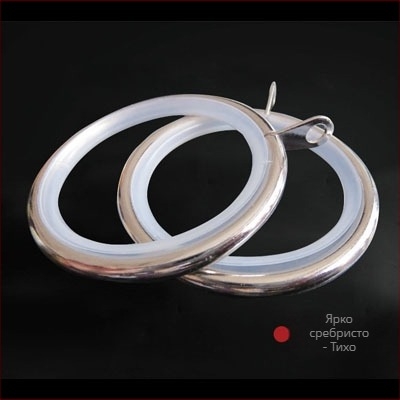 Дървени пръстени за завеси със щипки — безшумни висящи пръстени, римски стил кръгли куки, модерен минималистичен дизайн