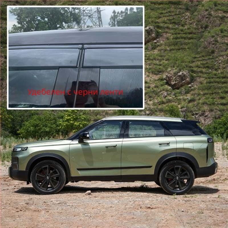 Linlie PU дъждовни предпазители за прозорци за Chery Jaecoo J5/J6/J7/J8