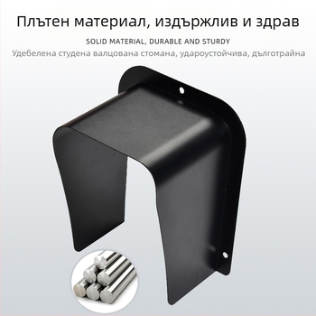 Визуално покритие за звънец с дъждозащита и козирка за външен домофон – модел U100, 220V, WIFI, USB/IP/COM