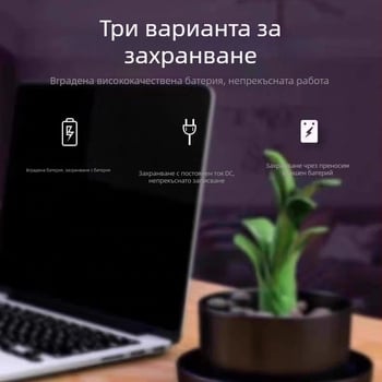 Smart камера за домашна сигурност с 1080p резолюция, нощно виждане, обхват 10-30 м, обектив 3,6 мм, управление чрез мобилно приложение (iOS)