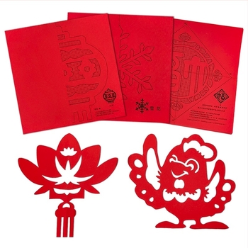 Хартиени прозорци с изрязване — китайски стил, ръчно изрязани мотиви, традиционен фолклор, полуготов модел (Опаковка: Opp bag; Материал: Хартия; Категория: Прозорци с решетки; Внос: Не; Марка: друго)