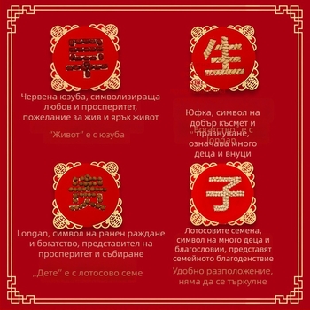 Сватбена украса за легло с дълбоки канали — комплект форми от KT дъска, Opp опаковка, за домашна употреба